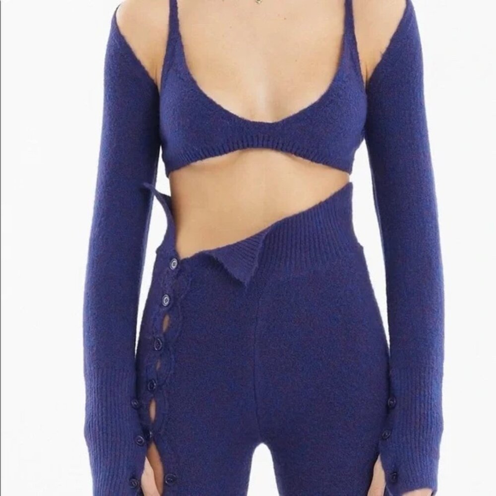 SUNA cardigan top (with bra)